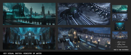Key visual Sketch: Ministry of Water